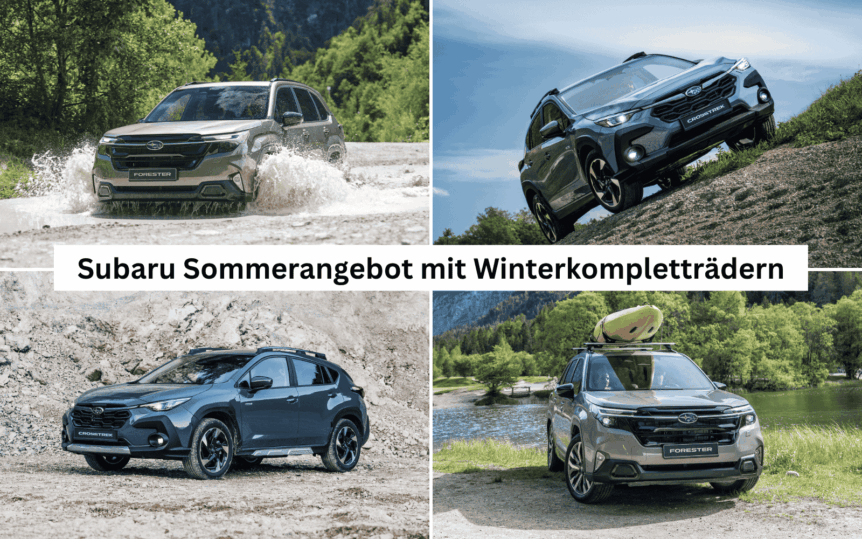 Reifenaktion 2025 für Forester und Crosstrek